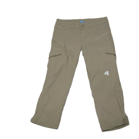 Eddie Bauer Tan Hiking Capri Pants Size 0 - Picture 4 of 6